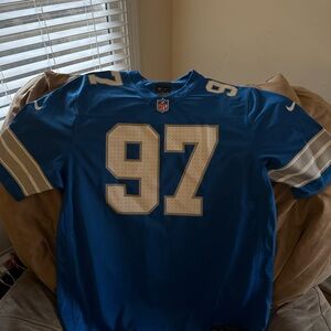 NWOT Hutchinson Detroit Lions Nike Football Jersey size men’s Large